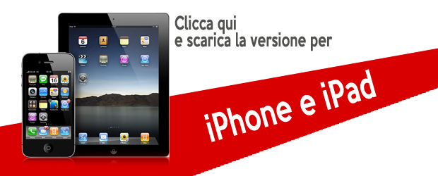 SCARICA VERSIONI APP IPHONE E IPAD